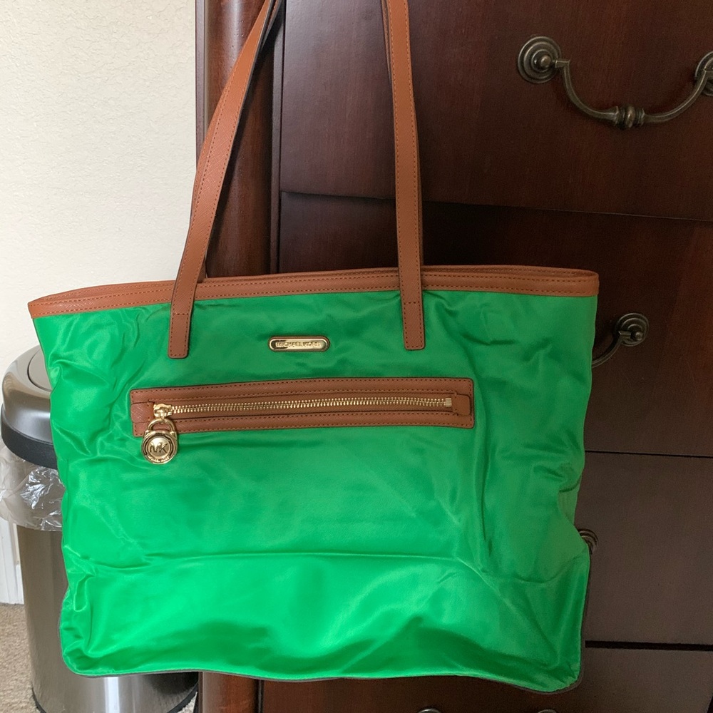 Michael Kors Handbag, Nylon Saffiano Large Tote